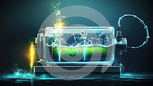 Advanced Electrolyzer for Water Splitting into Hydrogen and Oxygen