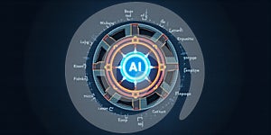 Futuristic AI Interface: Technological Revolution