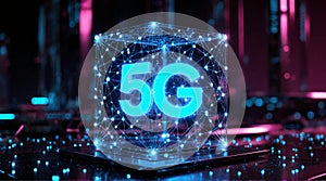 Advanced 5G Technology Cube: The Future of Connectivity