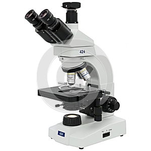 Advanced laboratory microscope with multiple lens options
