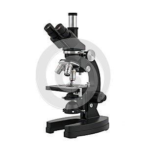 Advanced laboratory microscope with multiple lens options