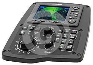 Advanced marine radar control unit