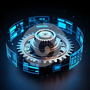 Advanced Mechanical Engineering and Digital Data Integration for Futuristic Systems