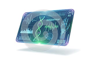 Advanced medical data interface