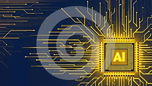 AI-powered processors and digital circuitry drive future-ready technological innovation.