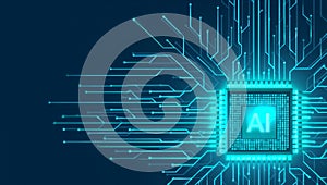 AI-powered processors and digital circuitry drive future-ready technological innovation.