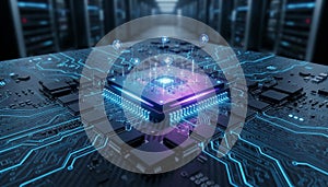 Advanced Microchip Processor for Quantum Computing and Big Data