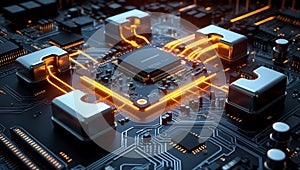 Advanced Microprocessor on Circuit Board