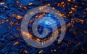 Advanced Microprocessor Circuit Board Technology