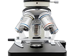 Advanced microscope with multiple lenses