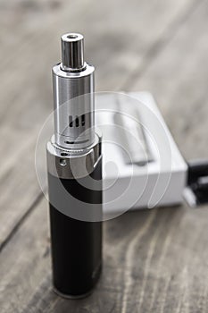 Advanced personal vaporizer or e-cigarette. photo