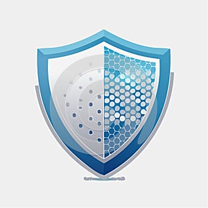 Advanced Protection Shield Technology Icon