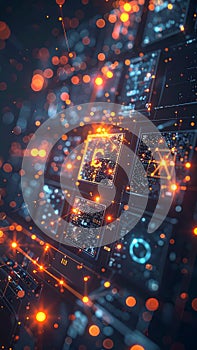 Advanced Quantum Computing Processor Core