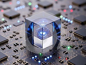 Advanced quantum processor on circuit board
