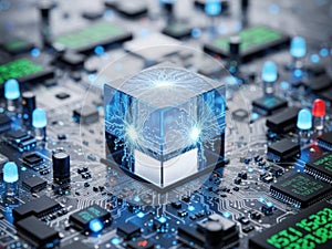 Advanced quantum processor on circuit board