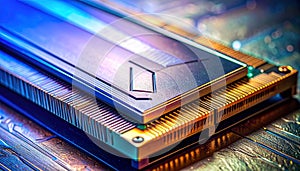 Advanced Quantum Processor Technology on Copper Heatsink
