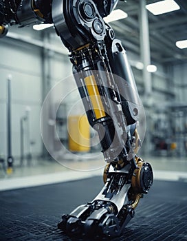 Advanced Robotic Arm in Factory