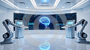 Advanced Robotics and Artificial Intelligence Control Room