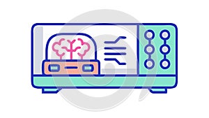 Advanced Tech Interface: Multi Screen Device, vector design Generative AI