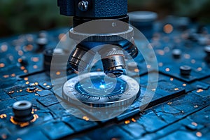 Futuristic Scientific Exploration with Advanced Microscope Technology Generative AI