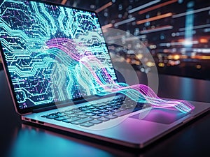 Advanced technology laptop display