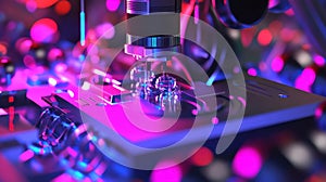 Advanced technology in microchip manufacturing process