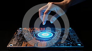 Advanced Touchscreen Interface: Future of Technology