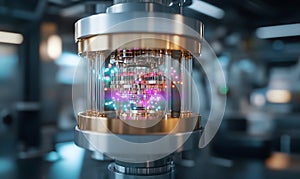 Advanced Vertical Cryostat with Futuristic Engineering