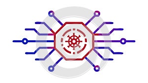 Advanced Visual Analytics for Data Interpretation, vector design Generative AI