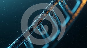 Advanced Visualization of a DNA Helix Structure