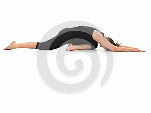 Pokročilý jóga praxe změna 
