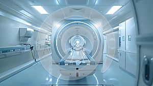 Advancements in Neuroimaging: Safe and Precise. Concept Neuroimaging technology, Brain mapping,