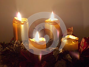 Advent wreath