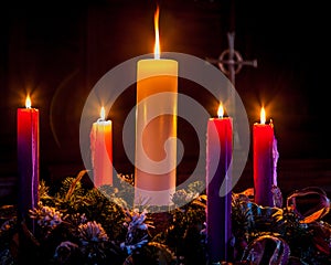 Advent Wreath photo