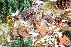 Advent wreath, DIY, divers materials, decoration