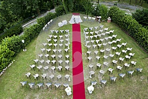 Adventist outdoor wedding