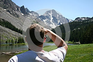 Adventure Ahead - Whitetail Peak, Montana photo