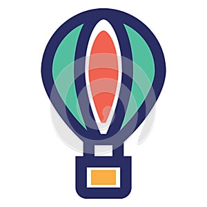 Adventure, aircraft Vector icon which can easily modify or edit photo