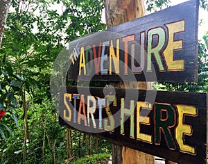 The Adventure Begins Here photo