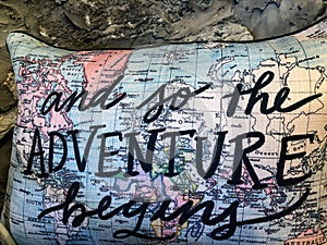 Adventure begins motto