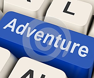 Adventure Key Means Venture