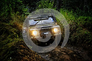 Adventure with landy offroad at cikole forest