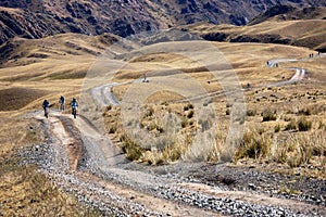 Adventure mountain bike cross-country marathon