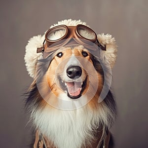 Adventure Pup.The Aviator Dog