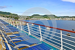 Adventure of the Seas cruise ship pool deck