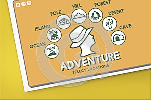 Adventure Travel Journey Experience Concept