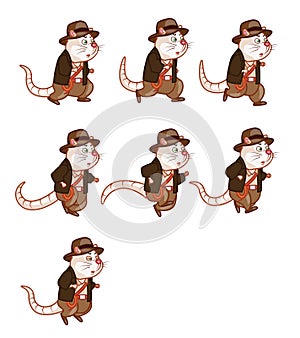 Adventurer Rat Animation Sprite photo