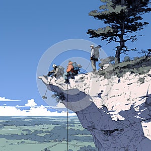 Adventurers\' Climbing Expedition