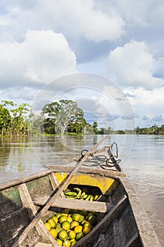 Adventures on boat. Peru