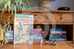 The adventures of Huckleberry Finn. By Mark Twain.